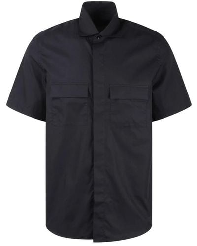 Low Brand Short Sleeve Shirts - Black