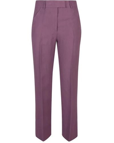 True Royal Trousers > straight trousers - Violet