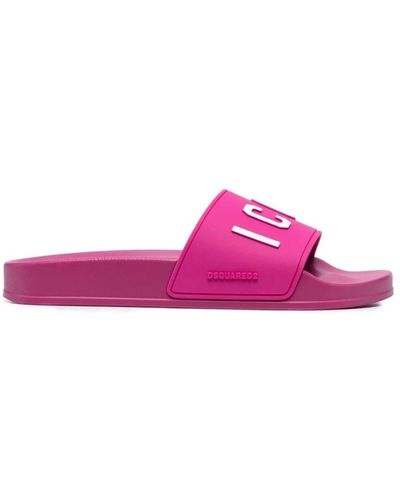 DSquared² Sliders - Pink