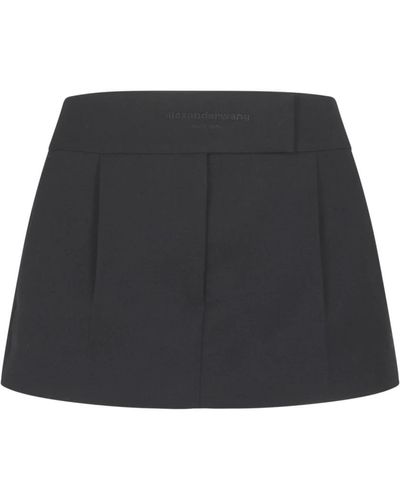 Alexander Wang Short Skirts - Black