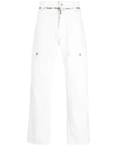 Balmain Straight Jeans - Weiß