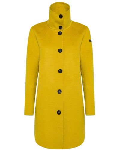 Rrd Single-Breasted Coats - Yellow