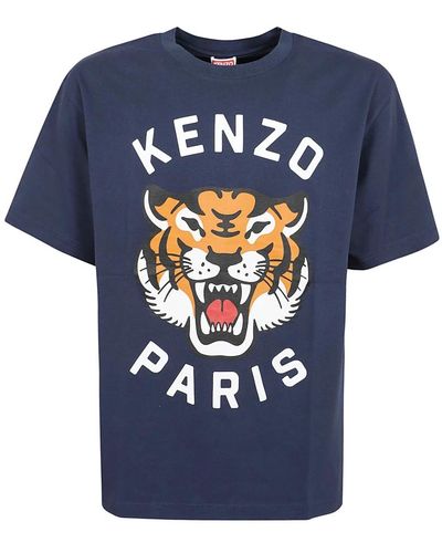 KENZO Midnight oversize t-shirt - Blau