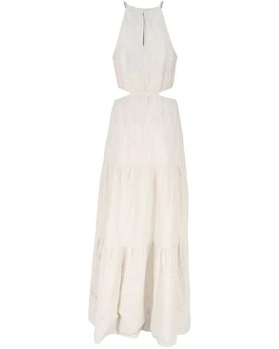 Mc2 Saint Barth Midi Dresses - White