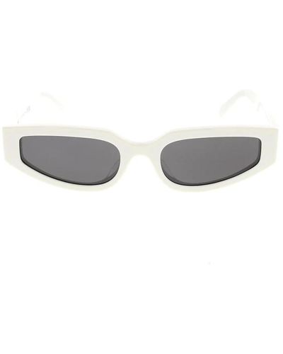 Celine Stilvolle sonnenbrille für frauen - Weiß