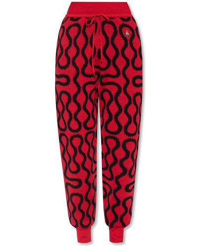 Vivienne Westwood Patterned trousers - Rojo