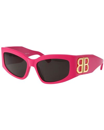 Balenciaga Stylische sonnenbrille bb0321s - Pink