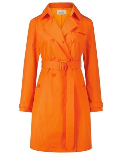 Milestone Coats > trench coats - Orange