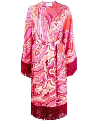 Etro Kimonos - Pink