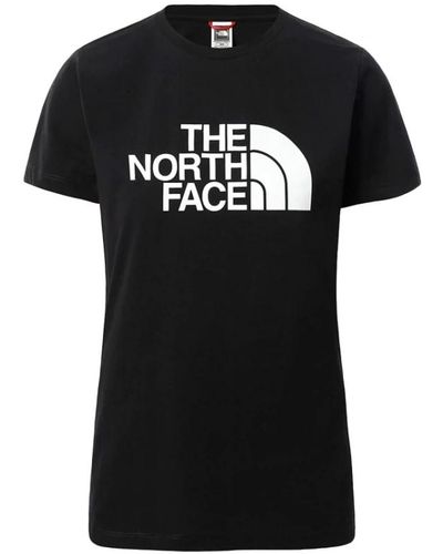 The North Face Klassisches baumwoll t-shirt - Schwarz