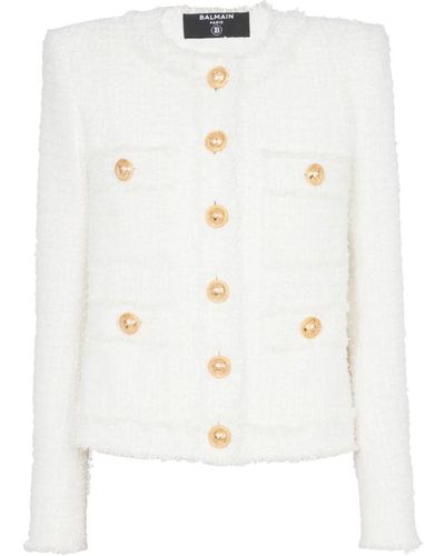 Balmain Tweed jacket - Bianco