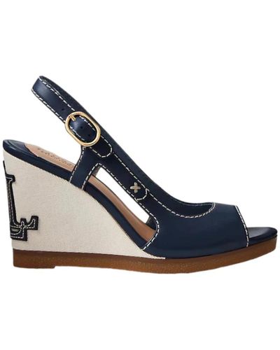 Ralph Lauren Shoes > heels > wedges - Bleu