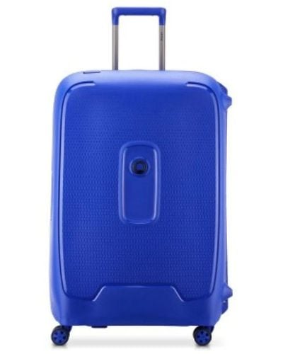 Delsey Polypropylen koffer mit kombinationsschloss und leisen rädern - Blau
