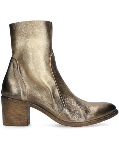 Strategia Heeled Boots - Brown