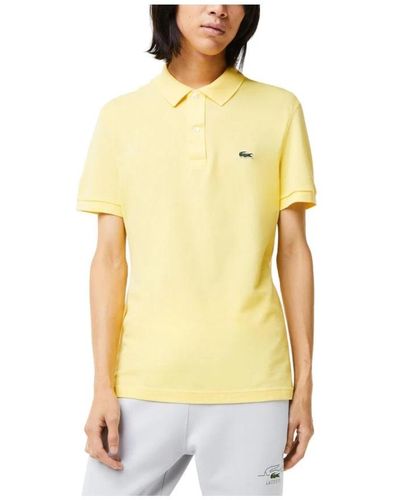 Lacoste Es Slim Fit Polo Shirt - Gelb