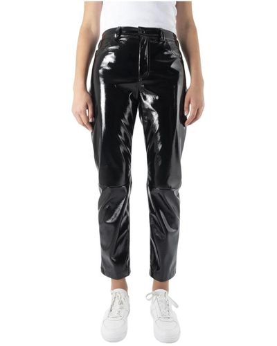 Ottod'Ame Trousers > slim-fit trousers - Noir