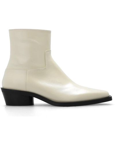 Proenza Schouler Branco heeled ankle boots - Weiß