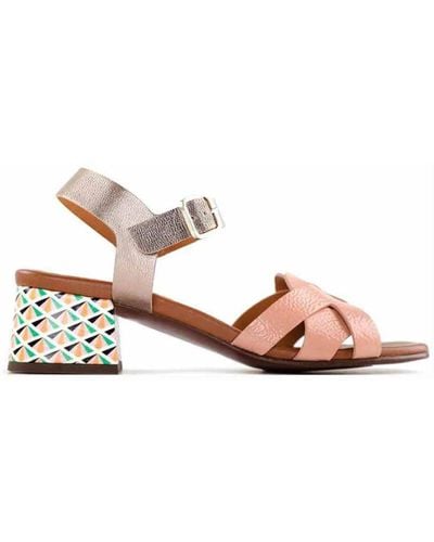 Chie Mihara Shoes > sandals > high heel sandals - Rose