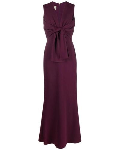 Elie Saab Maxi Dresses - Purple