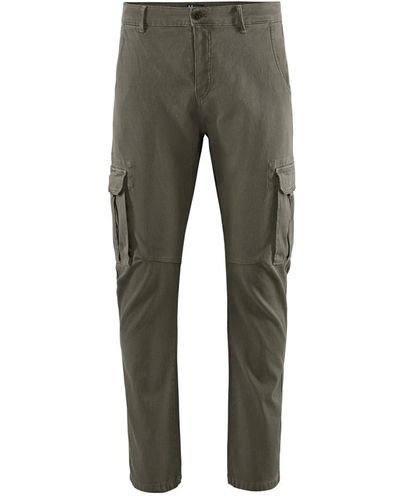 Bomboogie Slim-Fit Trousers - Grey