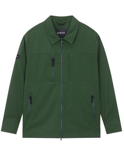 Duvetica Stretch cordura windbreaker jacket olive - Grün