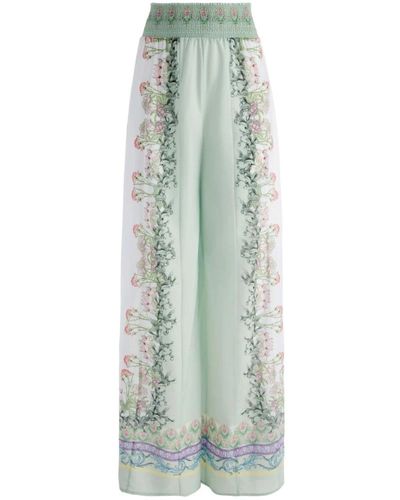 Alice + Olivia Wide Trousers - Green