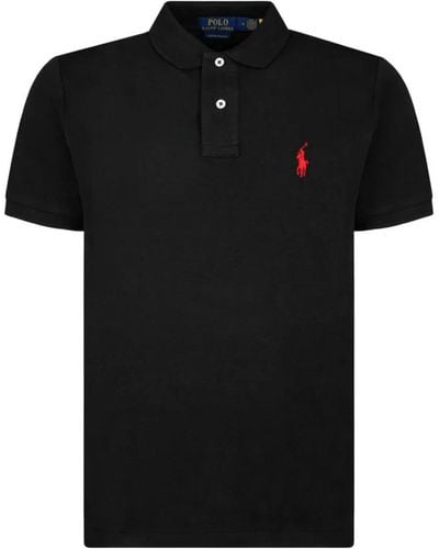Ralph Lauren Polo Shirts - Black