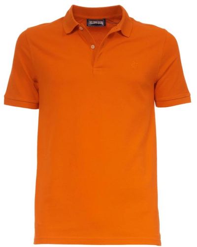Vilebrequin Polo Shirts - Orange