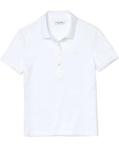 Lacoste Klassisches polo shirt,polo shirt,klassisches polo-shirt,klassisches ady polo - Weiß