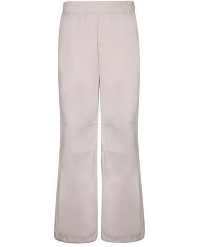 Burberry Wide Trousers - Grey