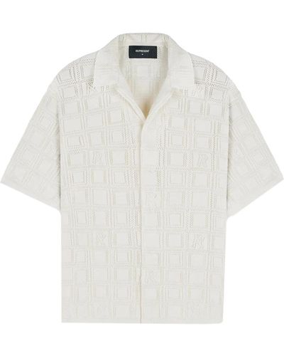 Represent Short sleeve camicie - Bianco