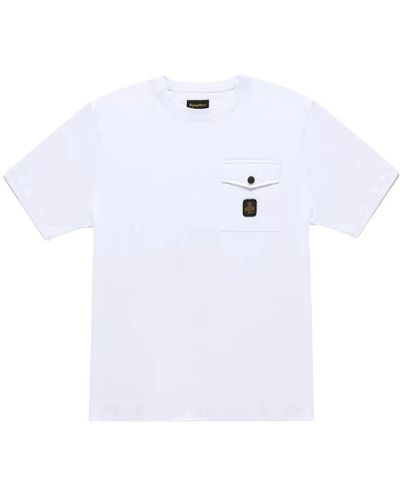 Refrigiwear T-shirt flap uomo - Bianco