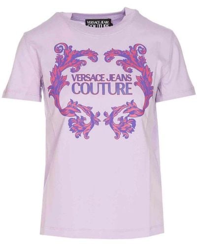 Versace T-Shirts - Purple
