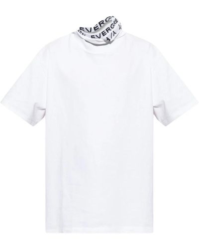 Y. Project T-shirt con logo - Bianco
