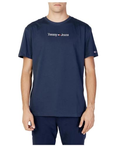 Tommy Hilfiger Tommy hilfiger jeans men's t-shirt - Blu