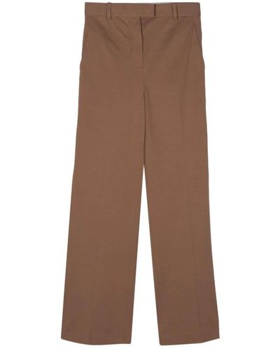 Circolo 1901 Wide Trousers - Brown