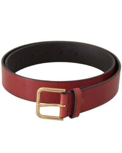 Dolce & Gabbana Belts - Red