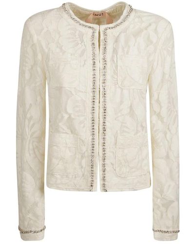 N°21 Jackets > light jackets - Neutre
