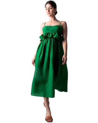 Ulla Johnson Amalija dress eme emerald fa230152 - 36 - Grün