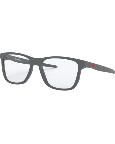 Oakley Montura de gafas gris mate - Metálico