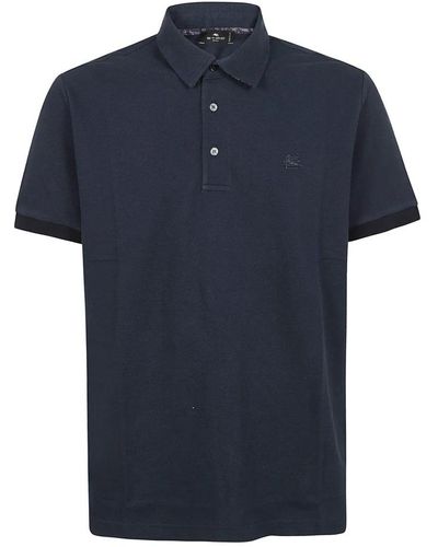 Etro Polo Shirts - Blue