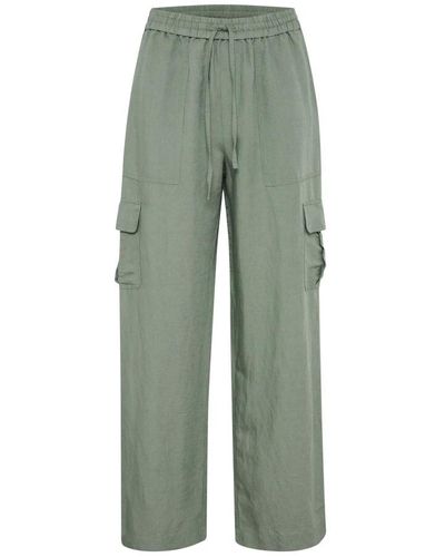 Part Two Trousers > straight trousers - Vert