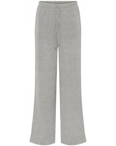 GUSTAV Wide Trousers - Grey