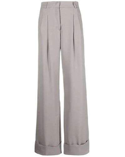 ANDAMANE Trousers > wide trousers - Gris