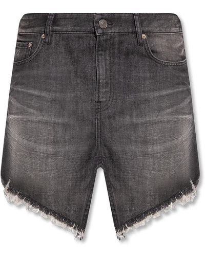 Balenciaga Jeans-shorts - Grau