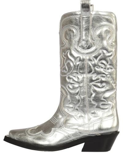Ganni Cowboy boots - Gris