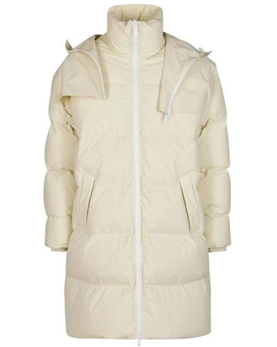 Bottega Veneta Down Coats - Natural