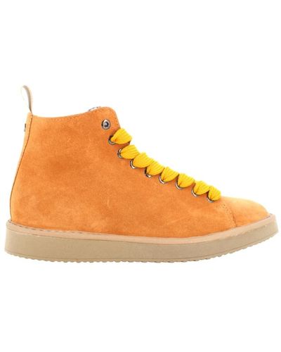 Pànchic Shoes > flats > laced shoes - Orange
