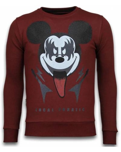 Local Fanatic Sweatshirts - Red