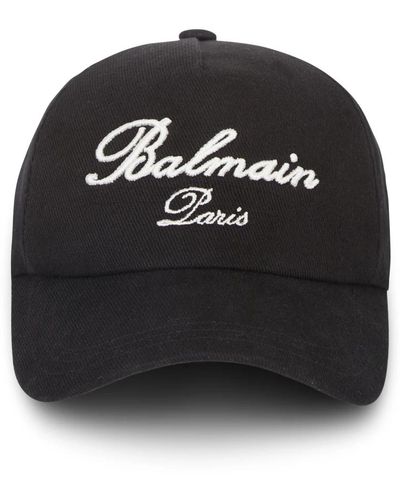 Balmain Accessories > hats > caps - Noir